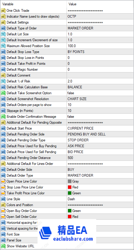 one-click-trade-pro-mt4-ea-input-parameters.png